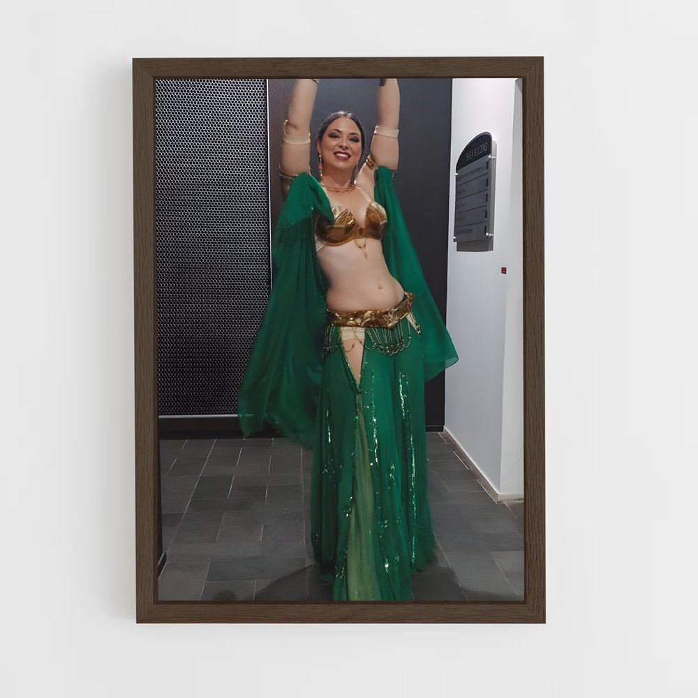 Poster Danseuse Émeraude (vue 5)